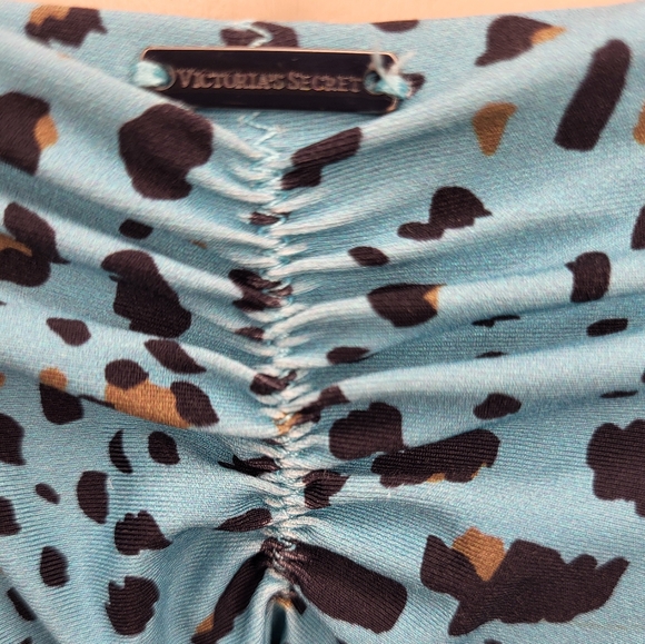 VS Leopard Ruched Bikini Bottom - Picture 6 of 6